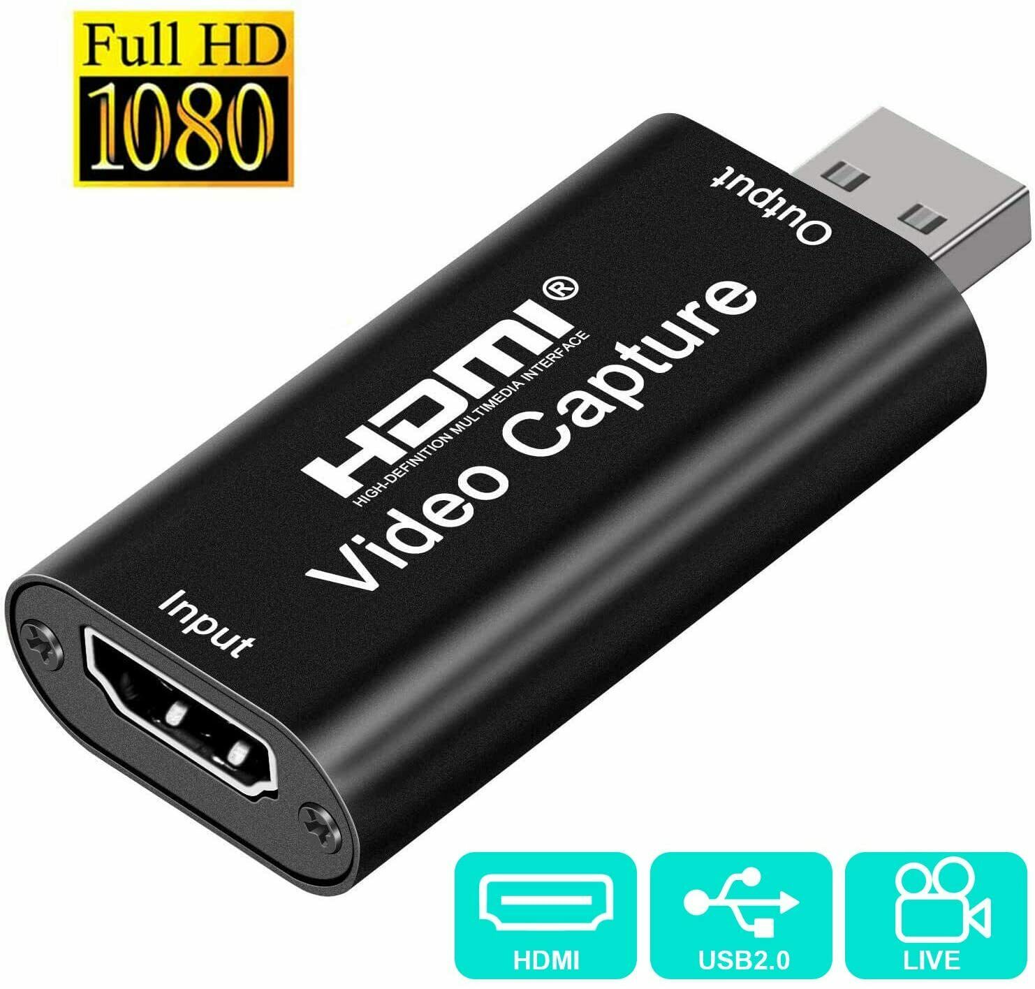 Audio Video Capture Cards, Hdmi Video Capture Card Streaming Hdmi To Usb2.0 Reco
