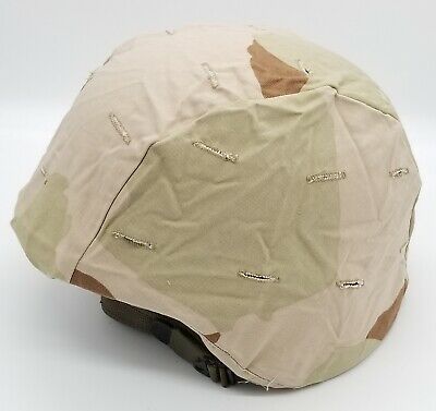 Usgi Desert Camouflage Pasgt Helmet Cover Medium/large Dcu Nsn New 1997