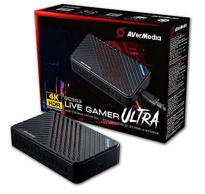 Avermedia Gc553 Live Gamer Ultra (lgu) 4k Pass-through Game Capture