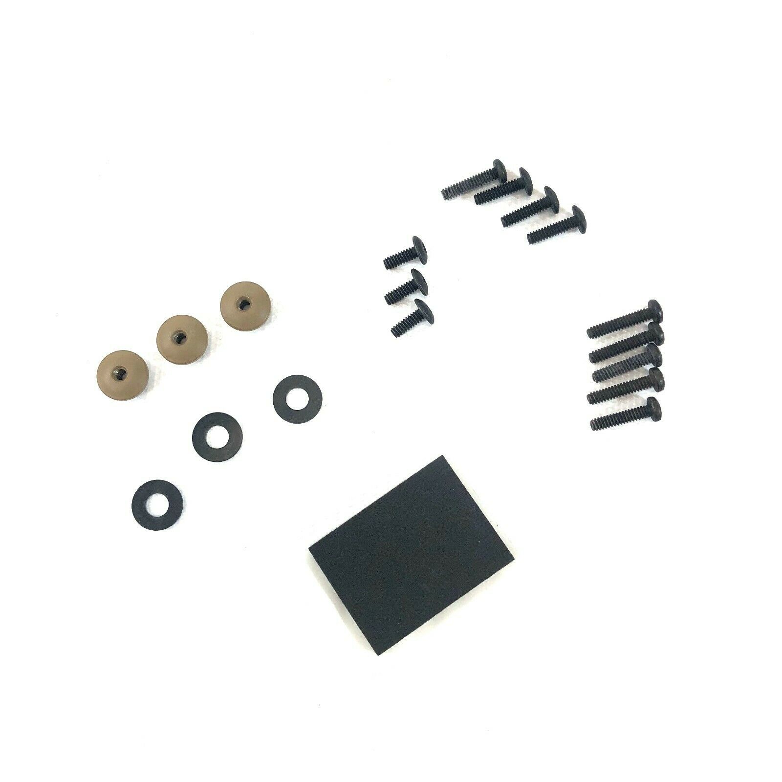 Ops-core 3 Hole Shroud Replacement Hardware Kit, Various Screw Lengths, Tan