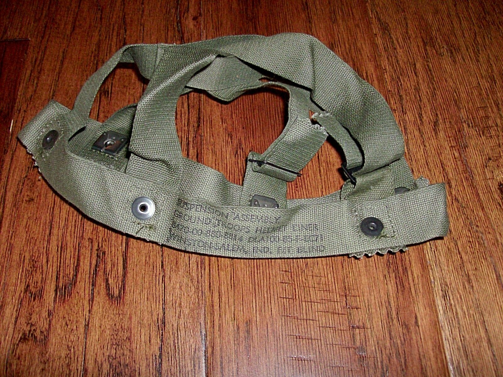 U.s Military M1 Helmet Suspension Assembly Helmet Liner Suspension